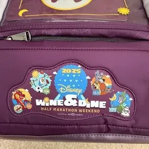 Run Disney 2025 Wine and Dine Weekend Lug Hopper Backpack Disney | Bags | Disney Wine And Dine Weekend 225 Lug Hopper  main image 2